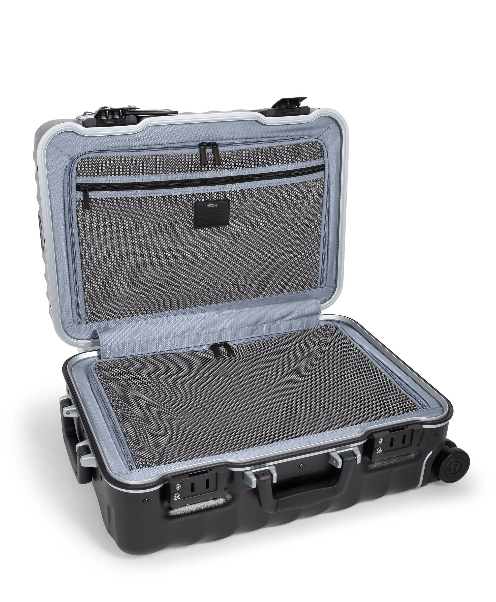 19 Degree Frame International 4 Wheeled Carry-On 55cm - Black Texture
