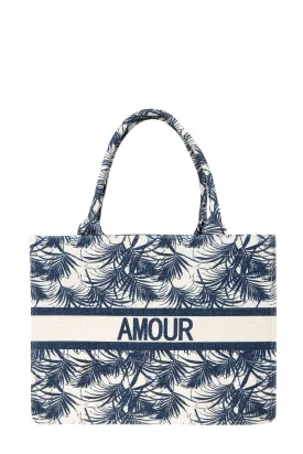 AMOUR Tropical Book Tote (Various Colors)