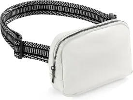 Belt Bag for Women Unisex Mini Fanny Pack Dupes Fanny Pack Crossbody Bags for Women Men Everywhere Waist Pack with Adjustable Strap (White-)