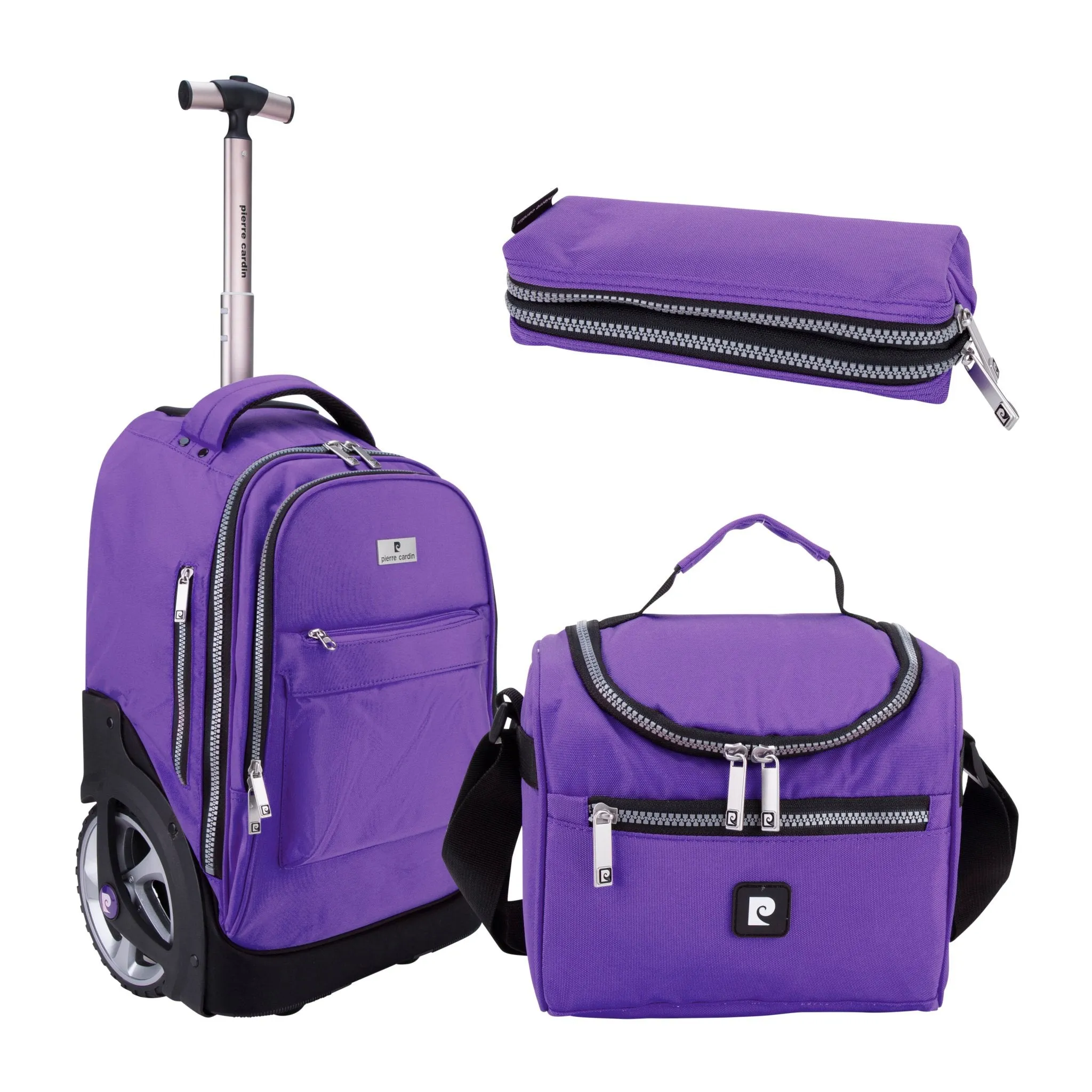 Big Wheel School Trolley Set of 3 Red