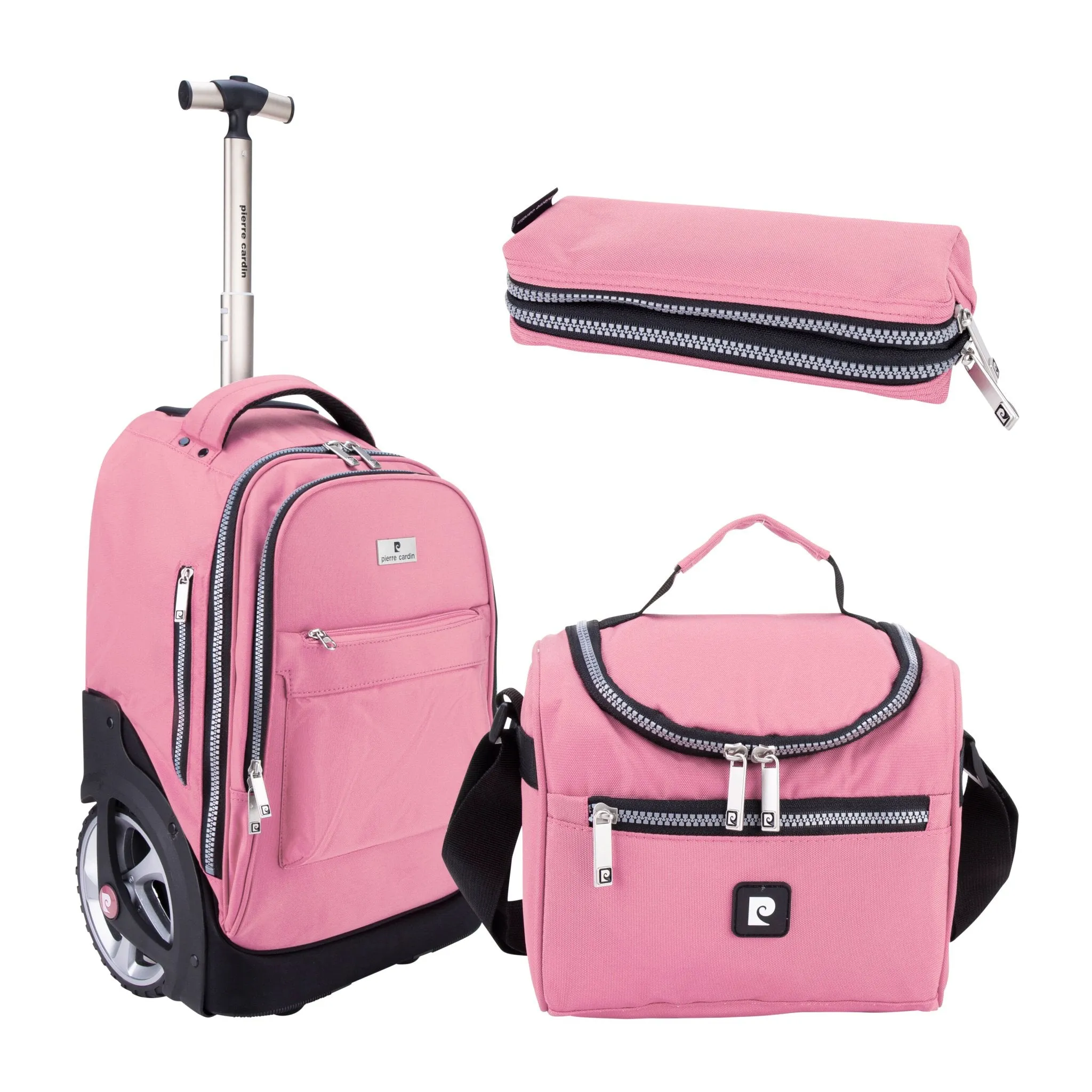 Big Wheel School Trolley Set of 3 Red