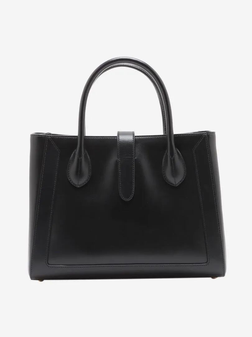 Black 1961 Jackie leather top handle bag