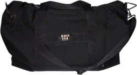 Boarding Bag, Carry On Size, Light weight Durable Water Resistant, Heavy duty zipper Made in USA. (Black)