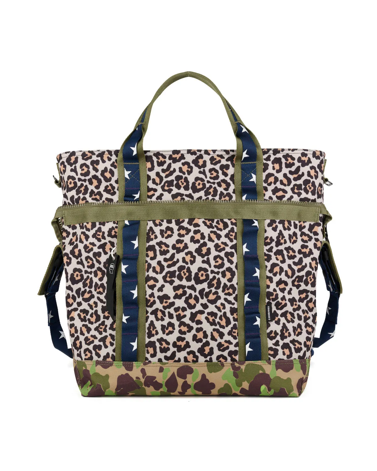 Brain Dead x Converse Convertible Utility Duffel Bag - Black/Multi