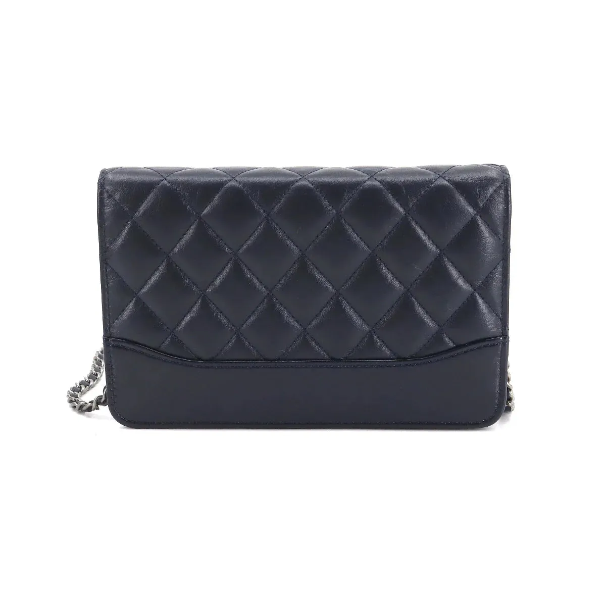 Chanel Navy Wallet On Chain Gabrielle