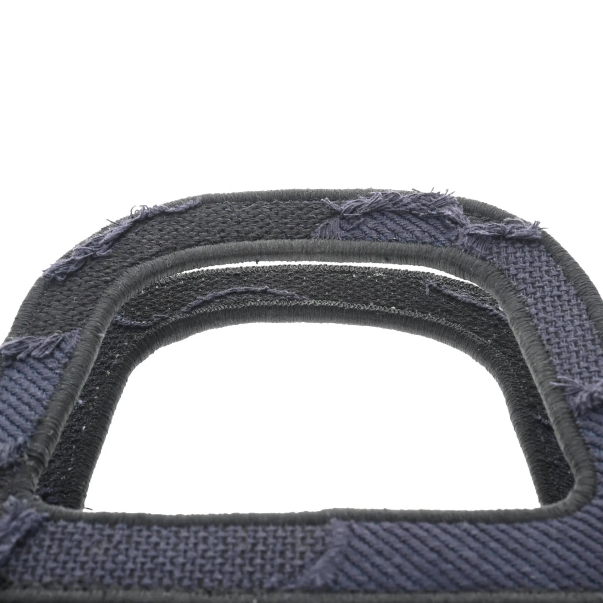 CHRISTIAN DIOR Book Tote Navy Women's Canvas HandBag
