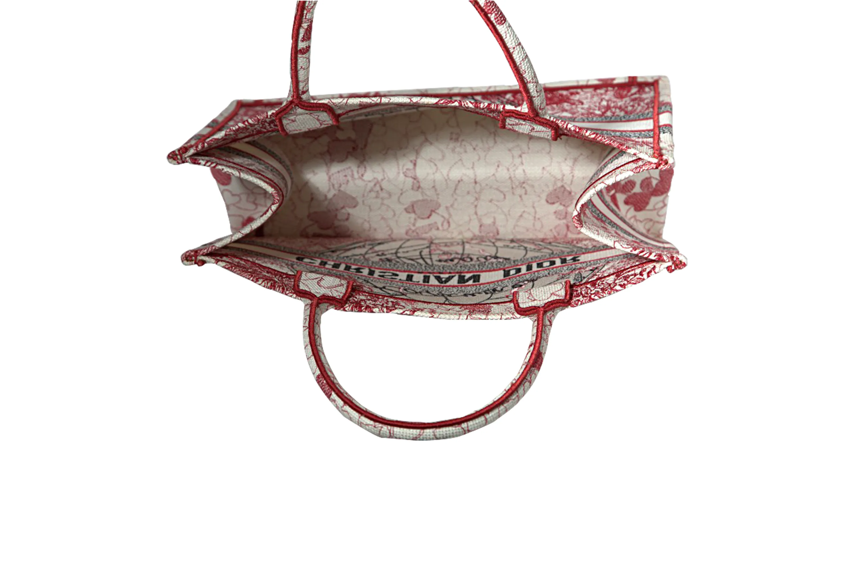 Dior D-Royaume d’Amour Canvas Book Bag