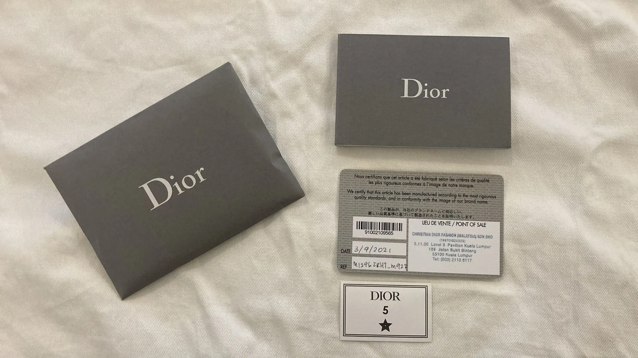 Dior D-Royaume d’Amour Canvas Book Bag