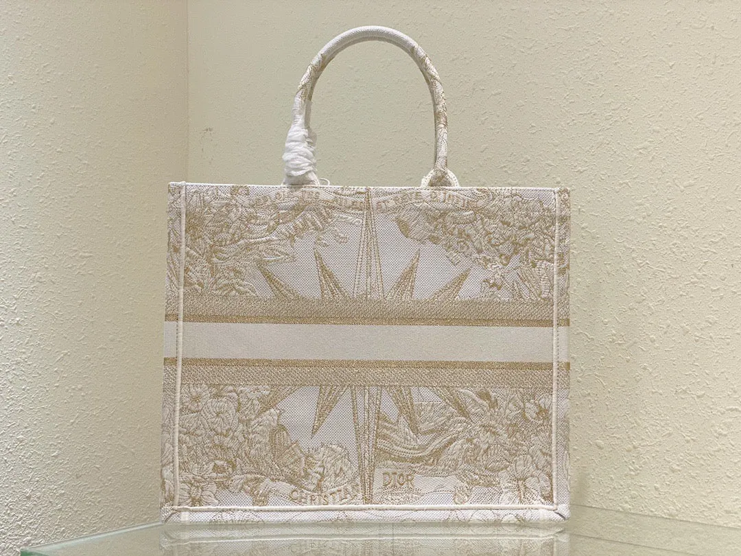 DR290 Small/Medium/Large Dior Book Tote / HIGHEST QUALITY VERSION