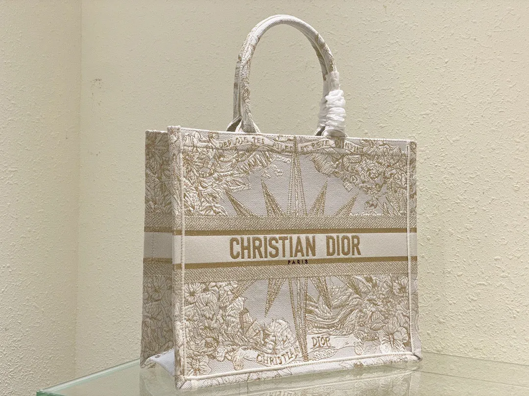 DR290 Small/Medium/Large Dior Book Tote / HIGHEST QUALITY VERSION