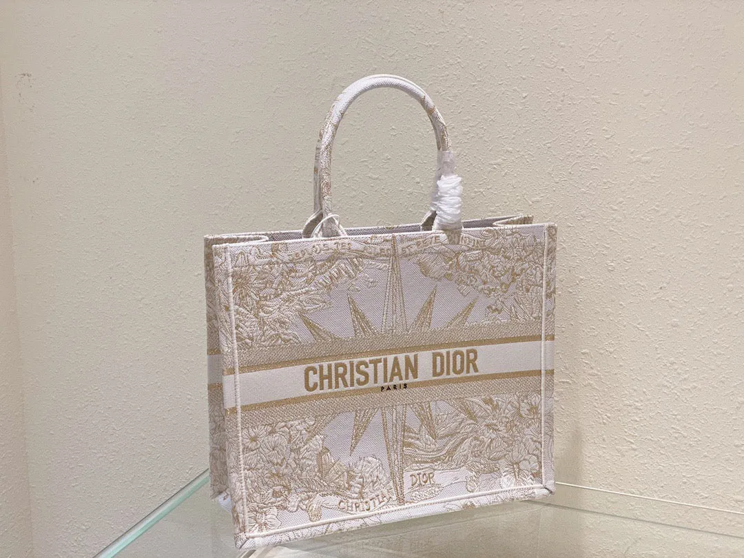 DR290 Small/Medium/Large Dior Book Tote / HIGHEST QUALITY VERSION
