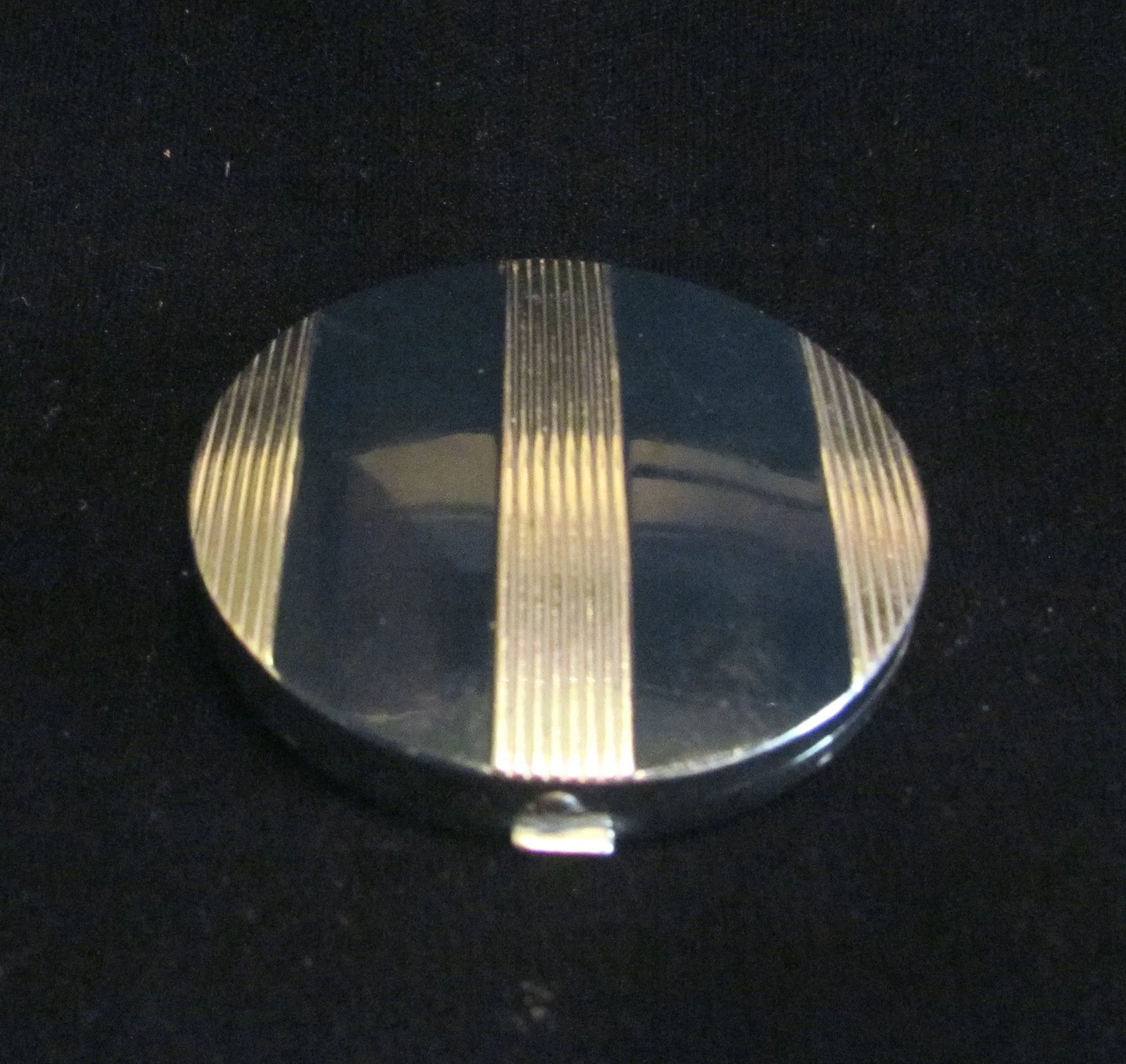 Evening In Paris Compact Art Deco Bourjois Enamel Powder Compact