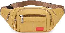 Fanny Pack Male Wear-resistant Multi-functional Crossbody Bag Chest Bag Outdoor Sports Bag
