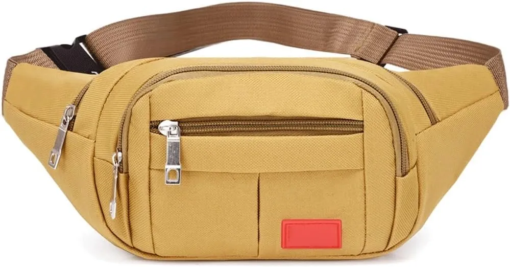 Fanny Pack Male Wear-resistant Multi-functional Crossbody Bag Chest Bag Outdoor Sports Bag