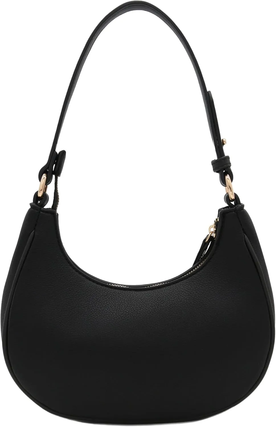 FashionPuzzle Small Crescent Shoulder Bag Underarm Purse