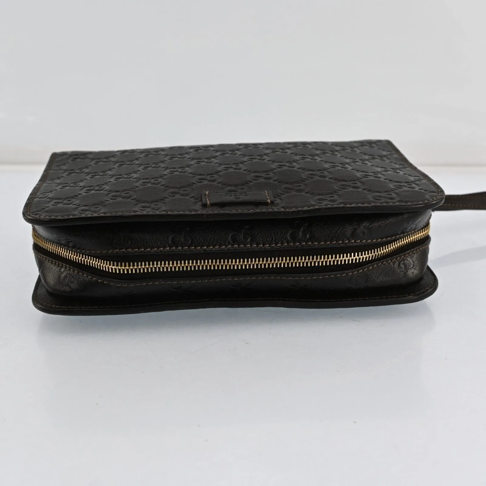 Gucci Gg Guccissima Clutch Bag Handle