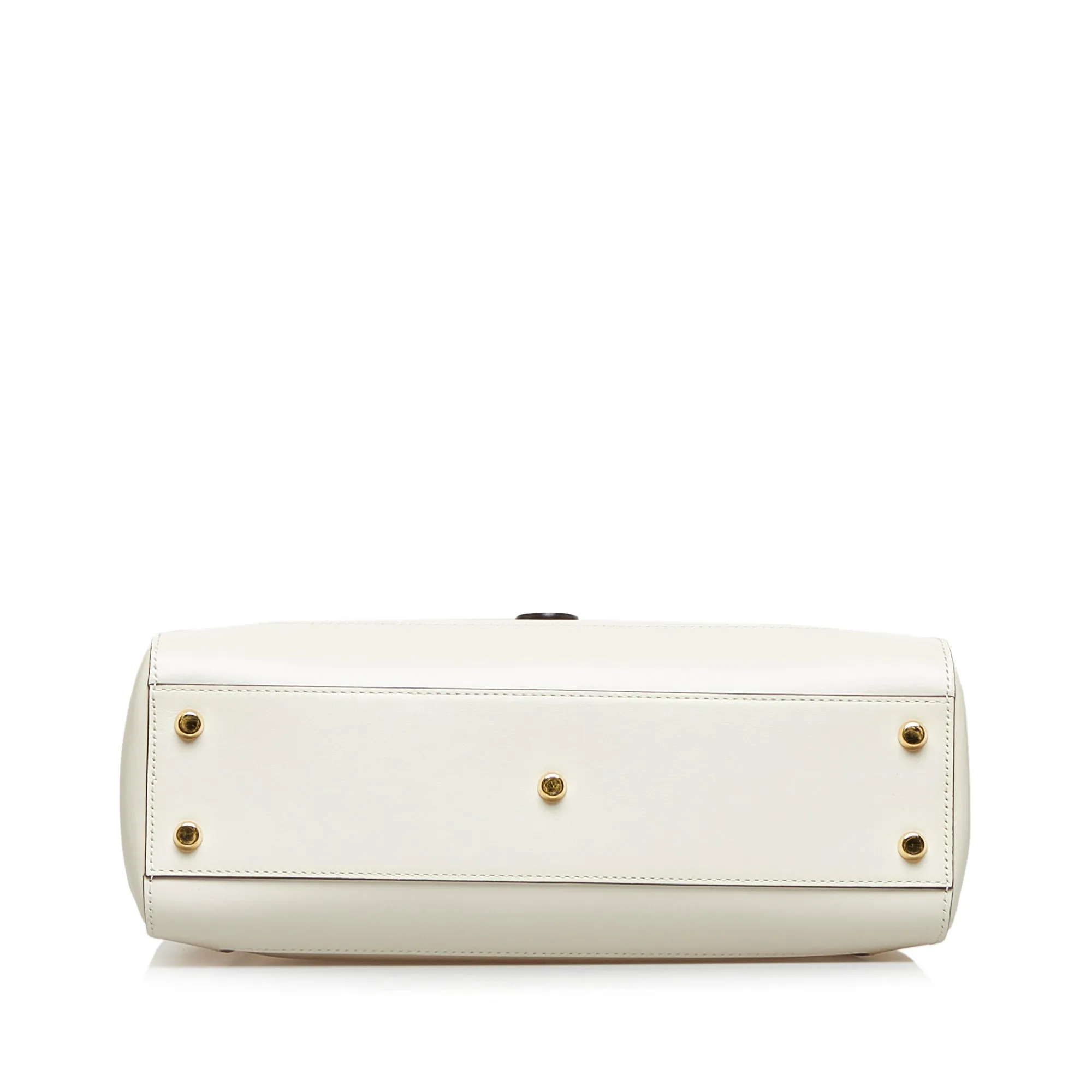 Gucci Jackie 1961 Medium White Leather Gold