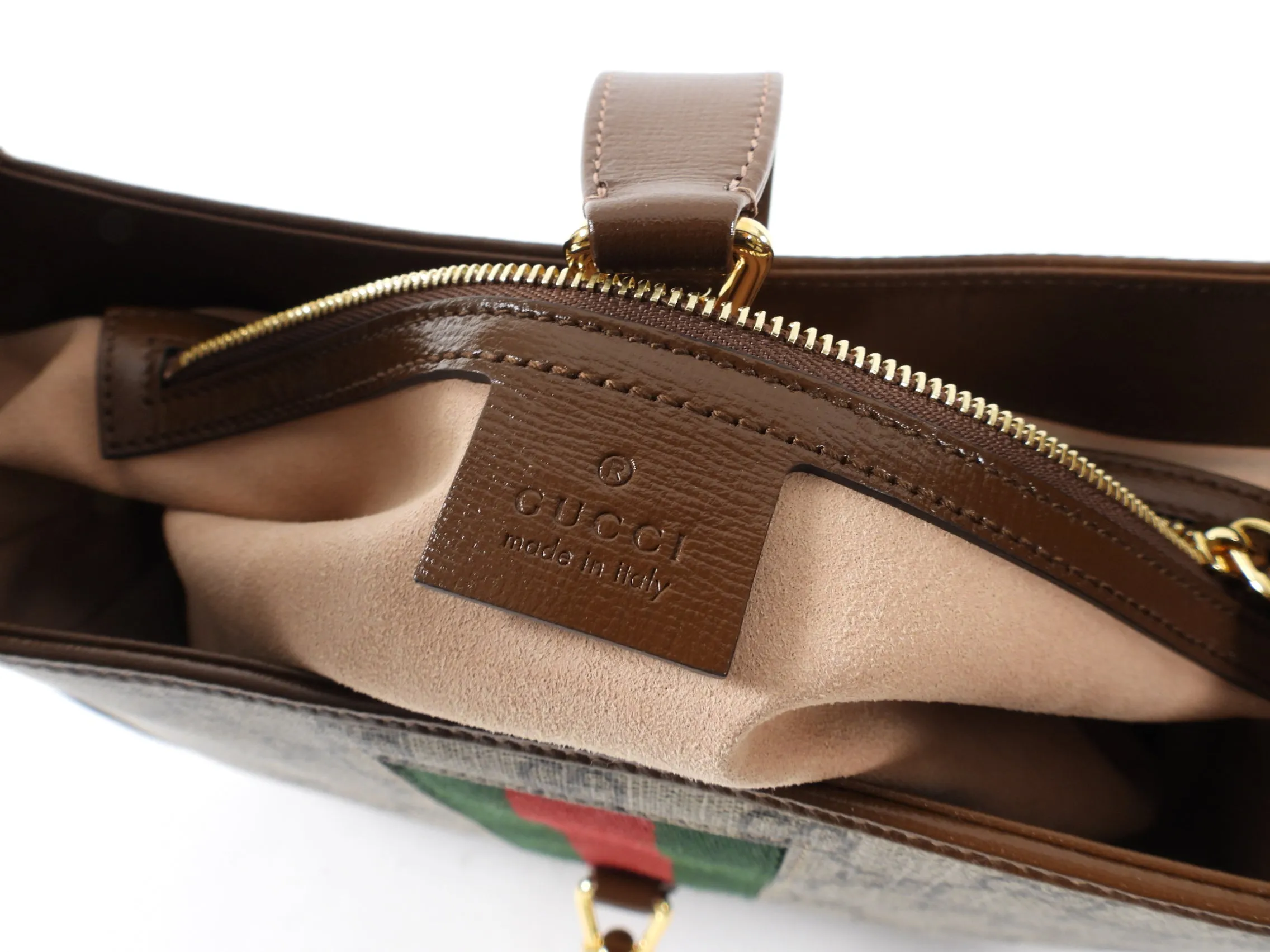 Gucci Jackie 1961 Monogram Supreme Medium Shoulder Hobo Bag