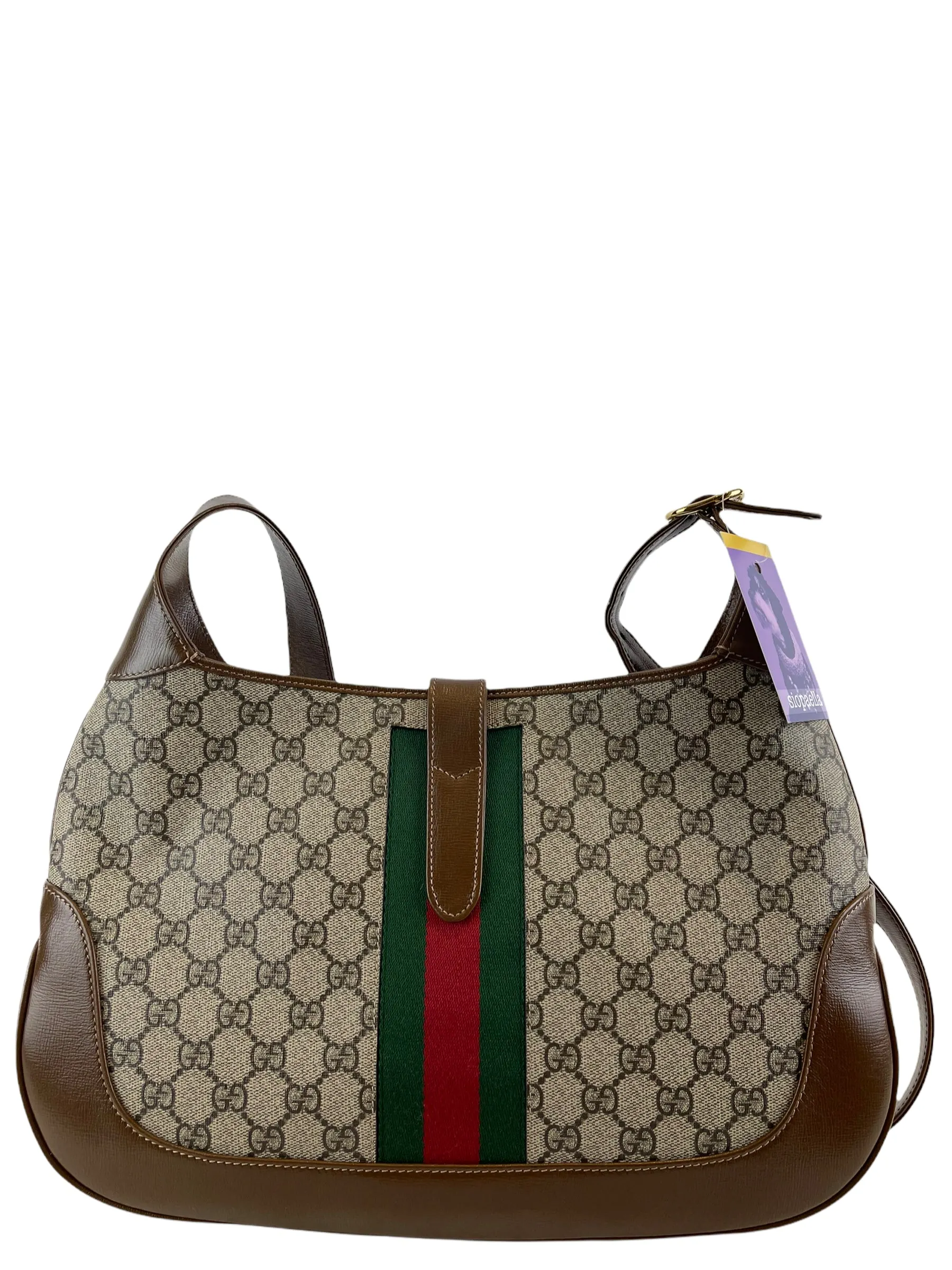 Gucci Monogram Canvas ‘Jackie 1961’ Crossbody