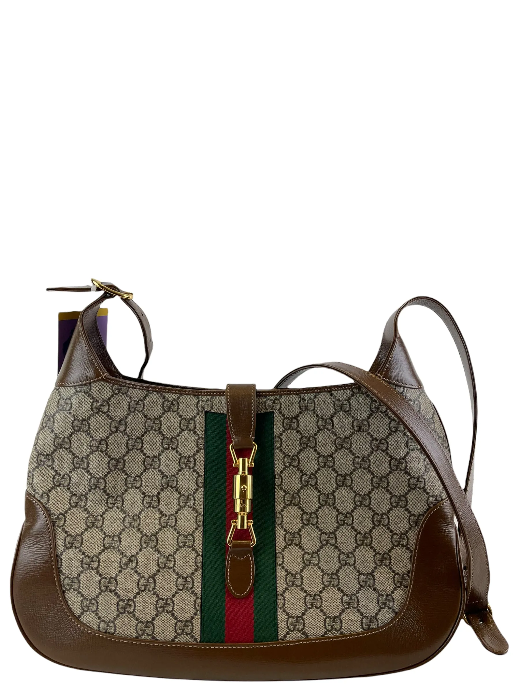 Gucci Monogram Canvas ‘Jackie 1961’ Crossbody