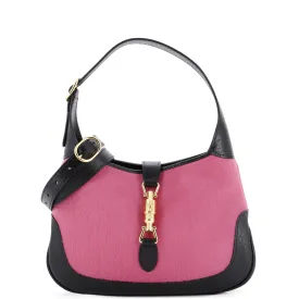 Jackie 1961 Hobo Calf Hair with Leather Small
