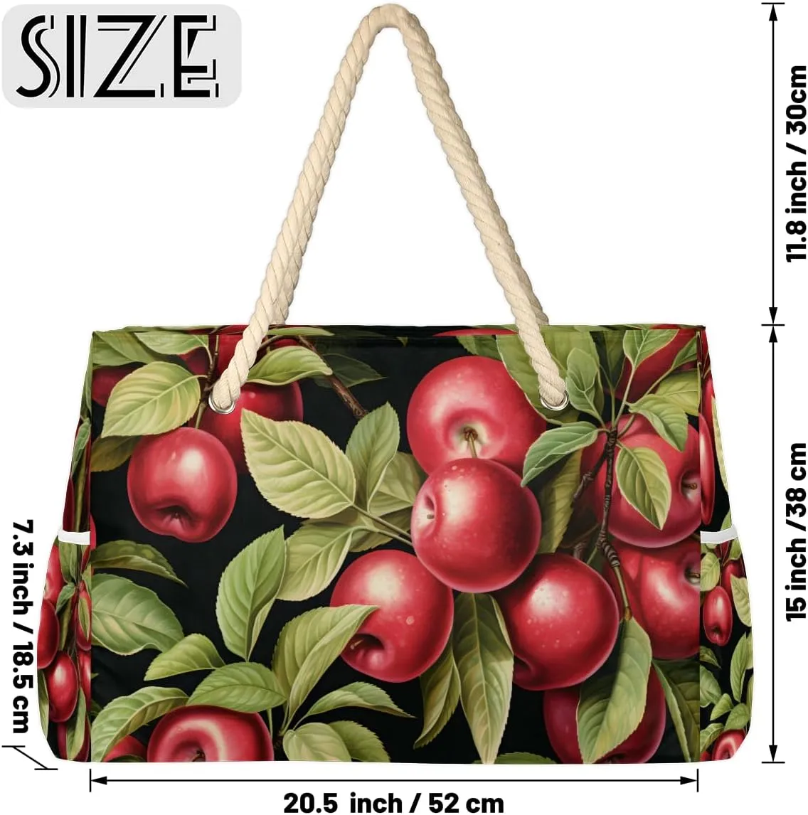 Large Tote Beach Bags for Women with Zipper Waterproof Sandproof Swim Pool Grocery Gym Travel Bag