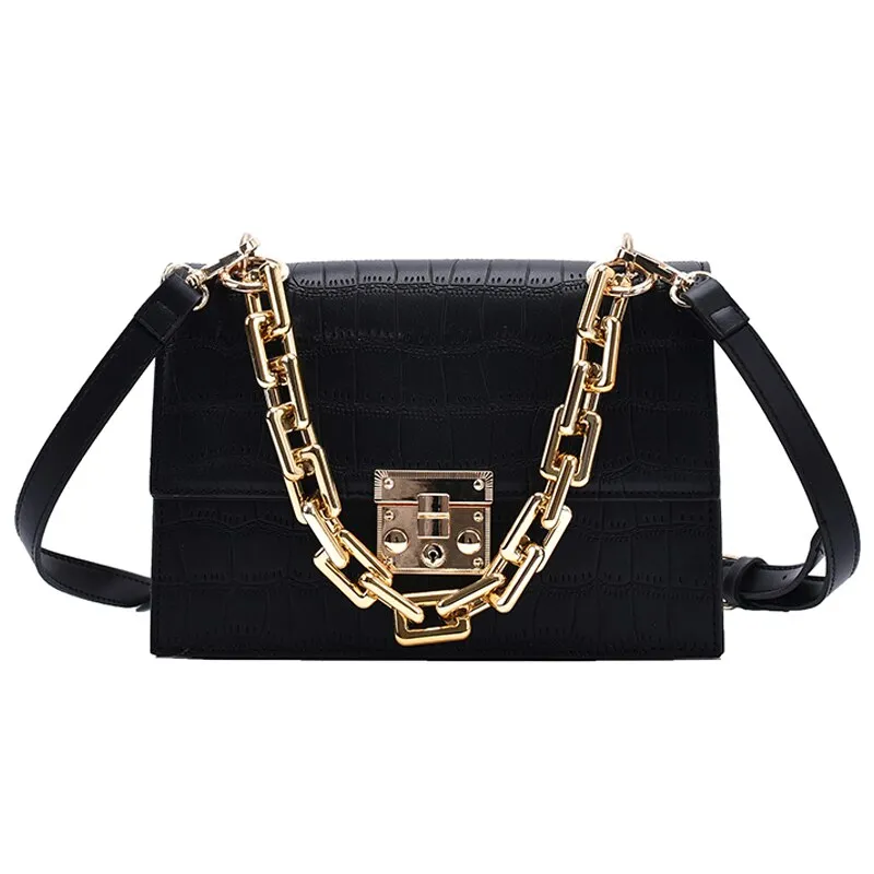 Leather Crocodile Bag