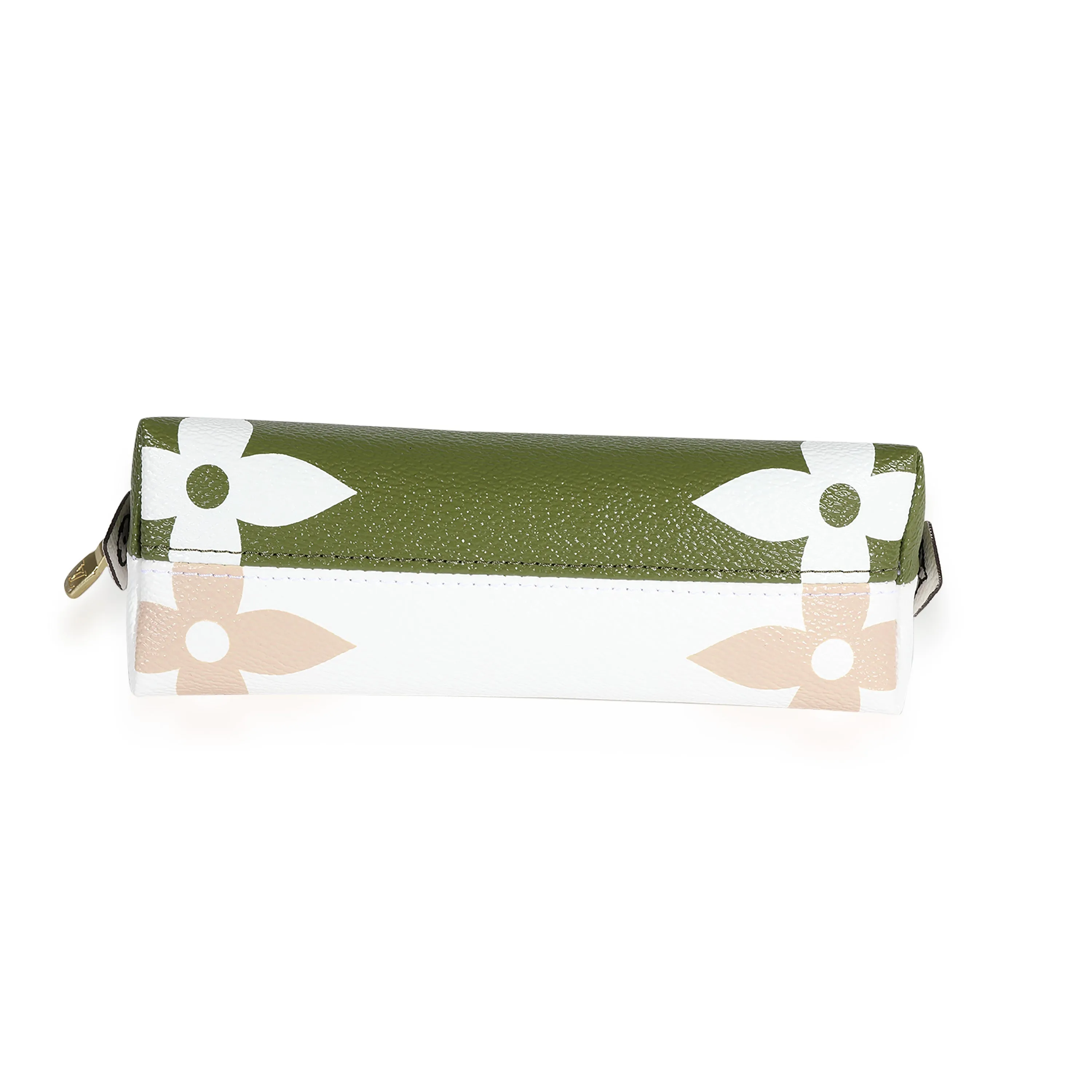 LOUIS VUITTON Kaki Monogram Giant Canvas Cosmetic Pouch