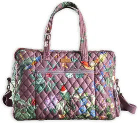 Maison d' Hermine Weekender Bags for Women Cotton Quilted Duffel Overnight Luggage Weekend Bag for Men Gym Sports Gifts Travel Business Travellers Family Trip