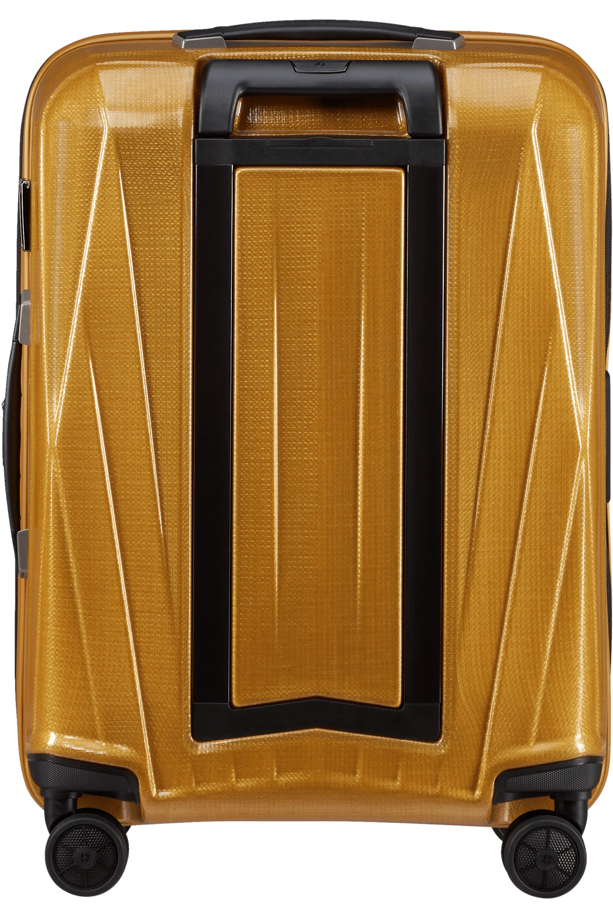 MAJOR-LITE 55cm Spinner Expandable (4wheels) - Saffron Yellow