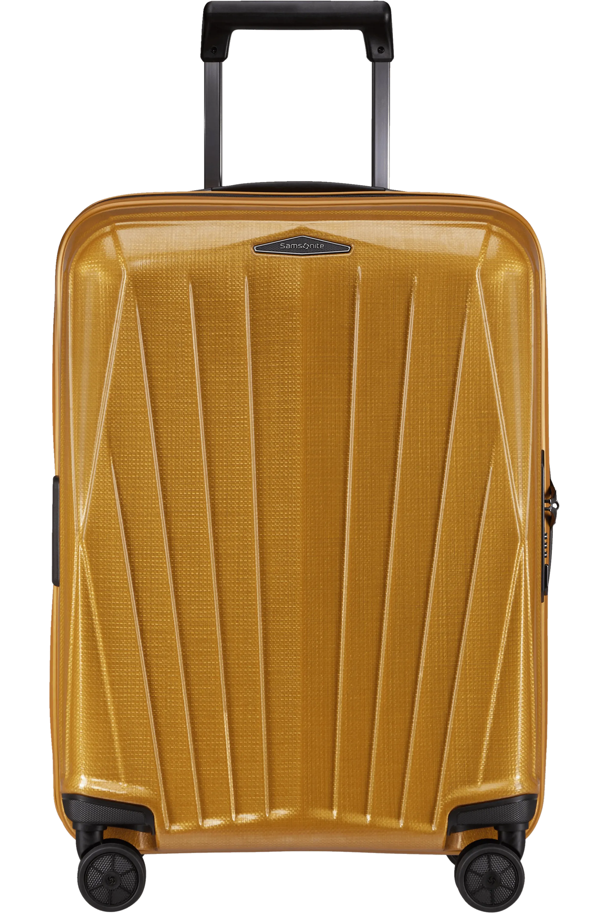 MAJOR-LITE 55cm Spinner Expandable (4wheels) - Saffron Yellow