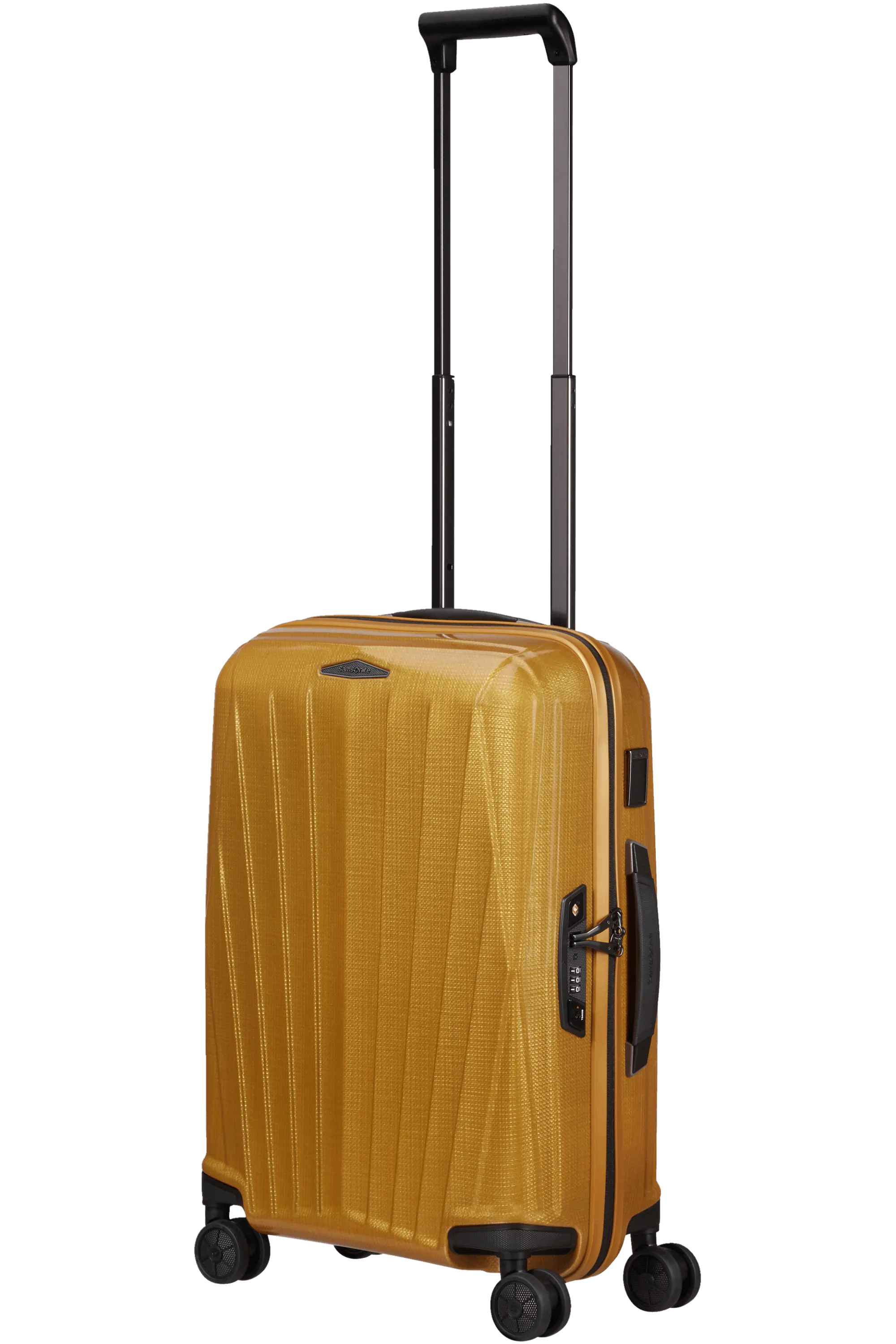 MAJOR-LITE 55cm Spinner Expandable (4wheels) - Saffron Yellow