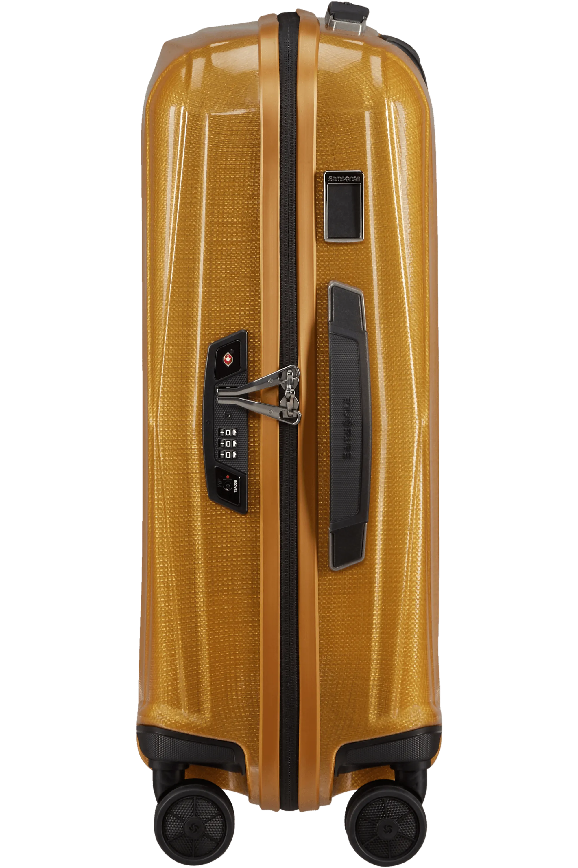 MAJOR-LITE 55cm Spinner Expandable (4wheels) - Saffron Yellow