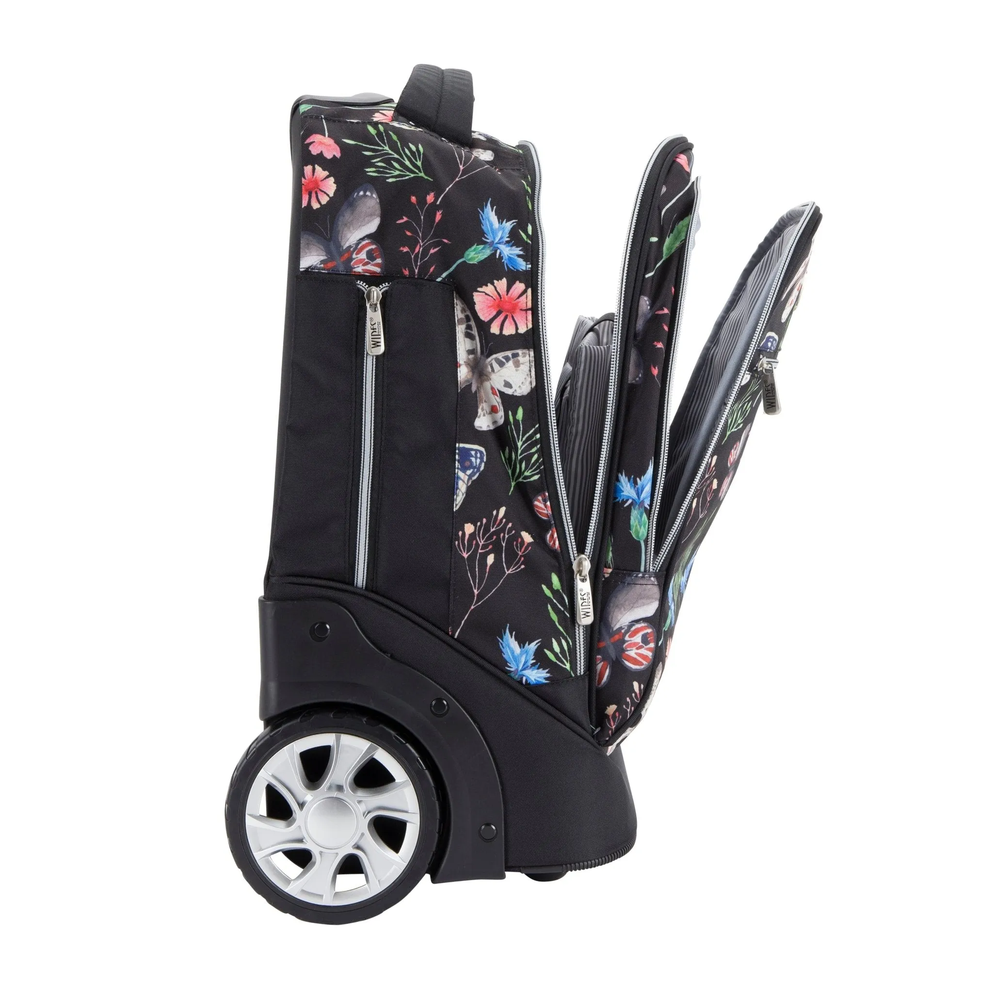 Mini Wheel School Bags Trolly Set of 3pcs Garden