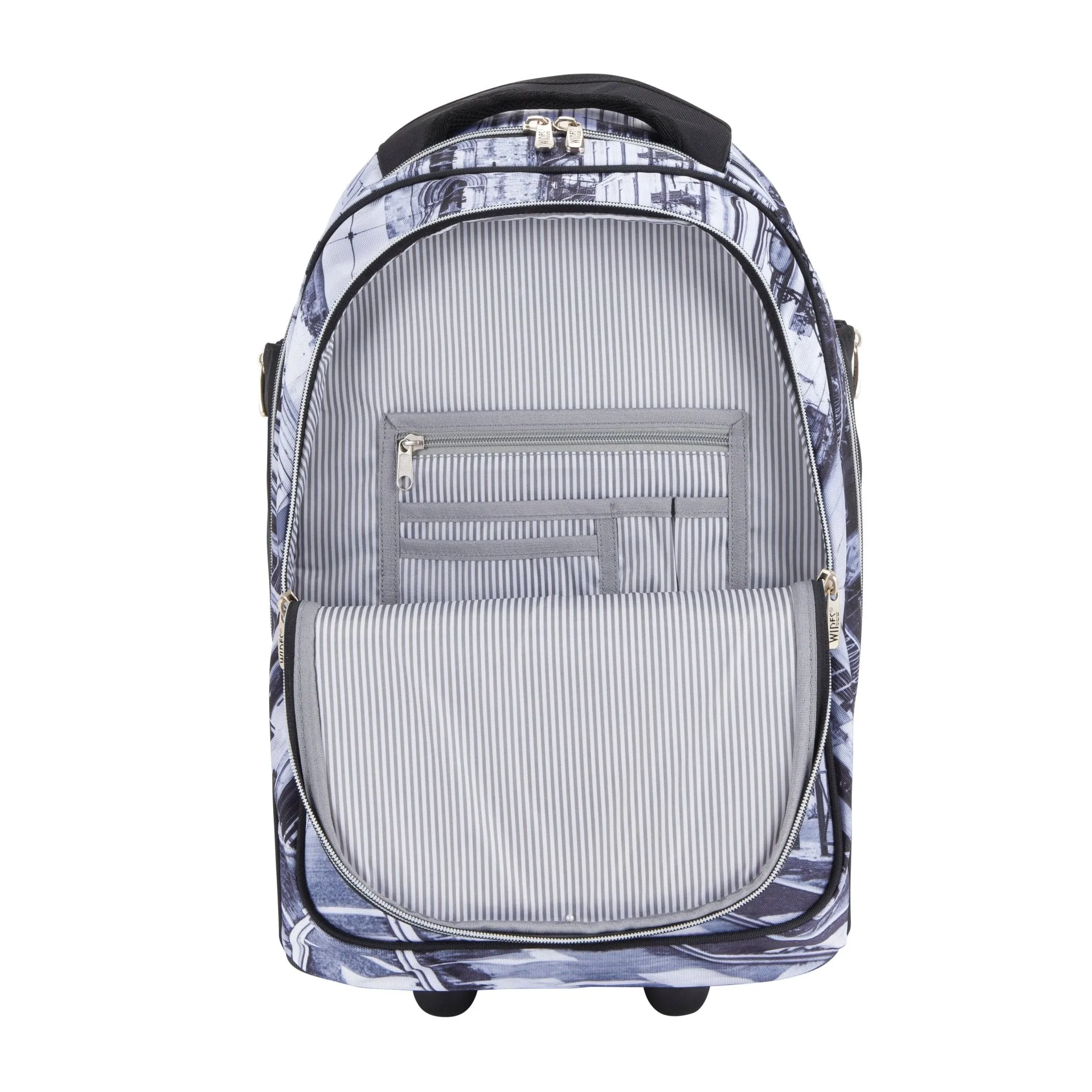 Mini Wheel School Bags Trolly Set of 3pcs Garden