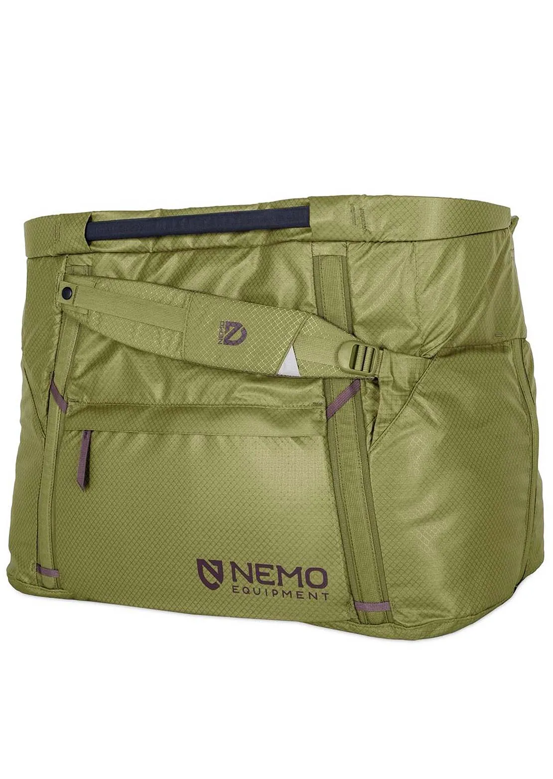 NEMO Equipment Double Haul Convertible 70L Duffel Bag