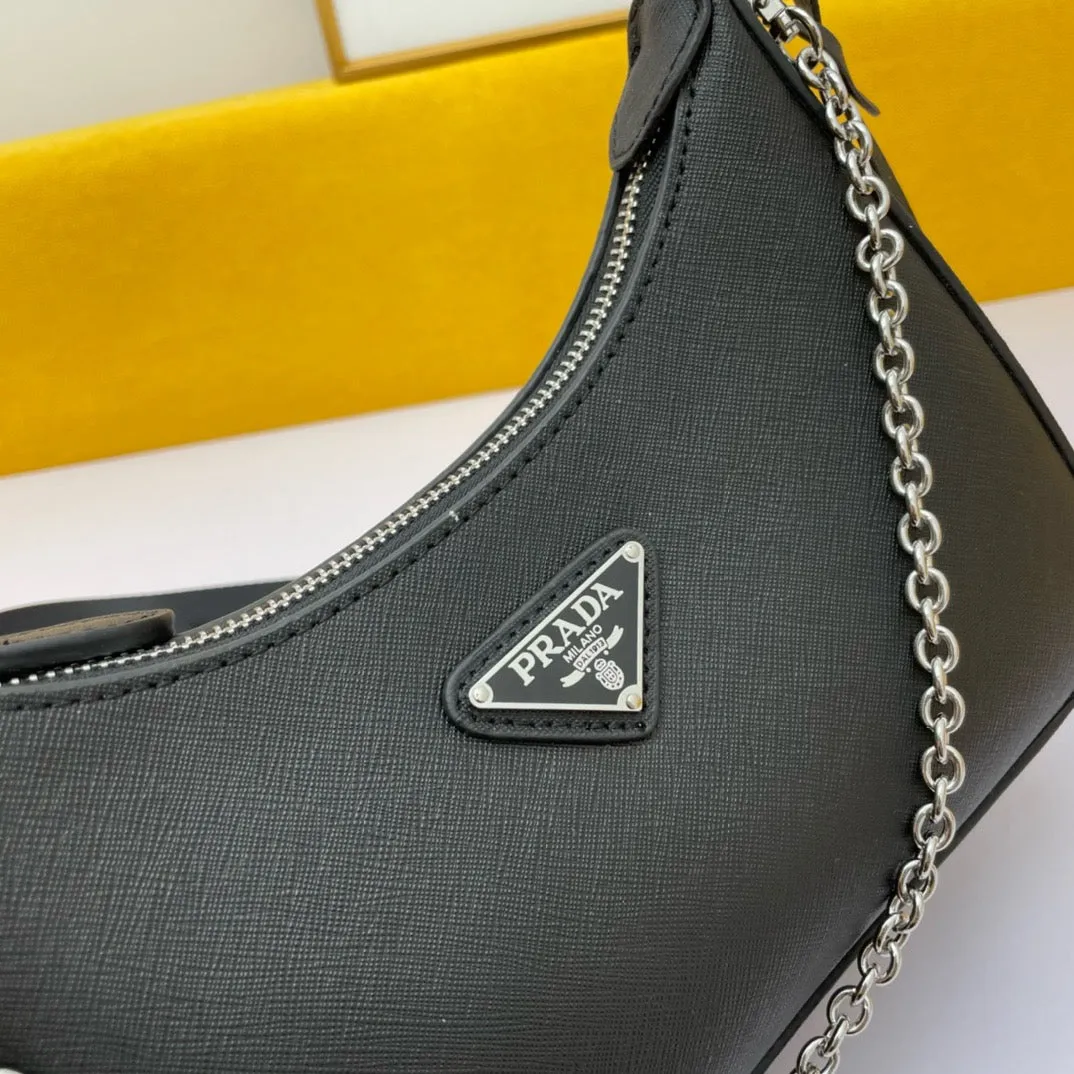 P Re-edition 2005 Saffiano Leather Bag