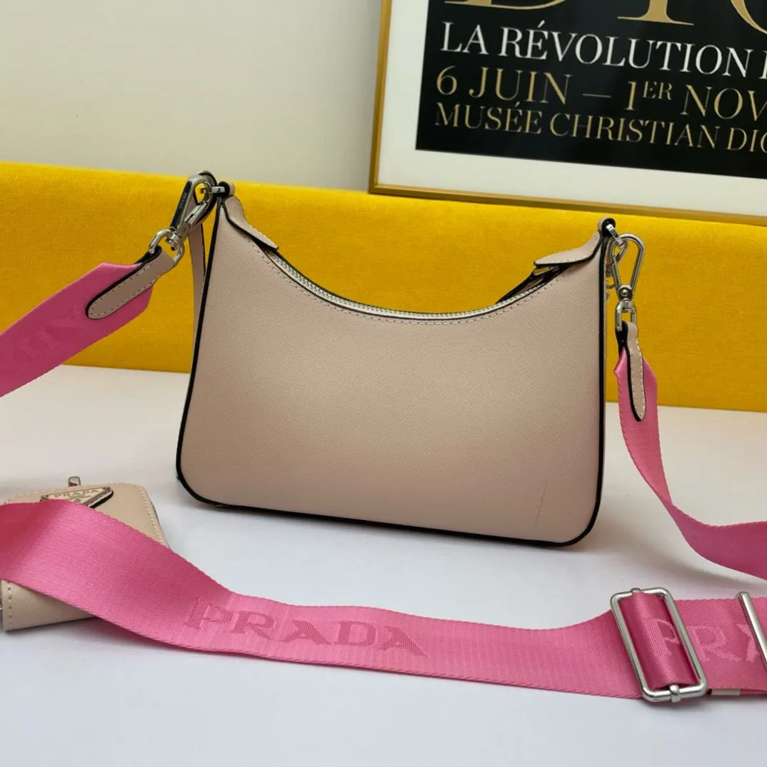 P Re-edition 2005 Saffiano Leather Bag