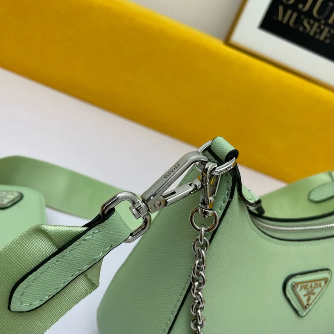 P Re-edition 2005 Saffiano Leather Bag