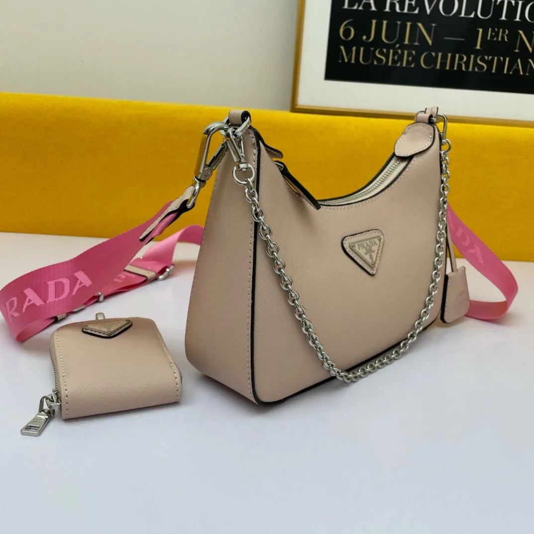 P Re-edition 2005 Saffiano Leather Bag