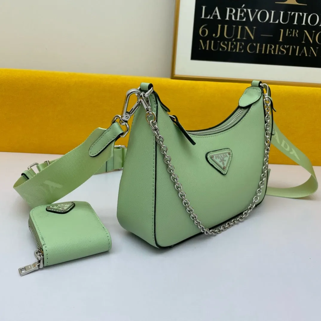 P Re-edition 2005 Saffiano Leather Bag