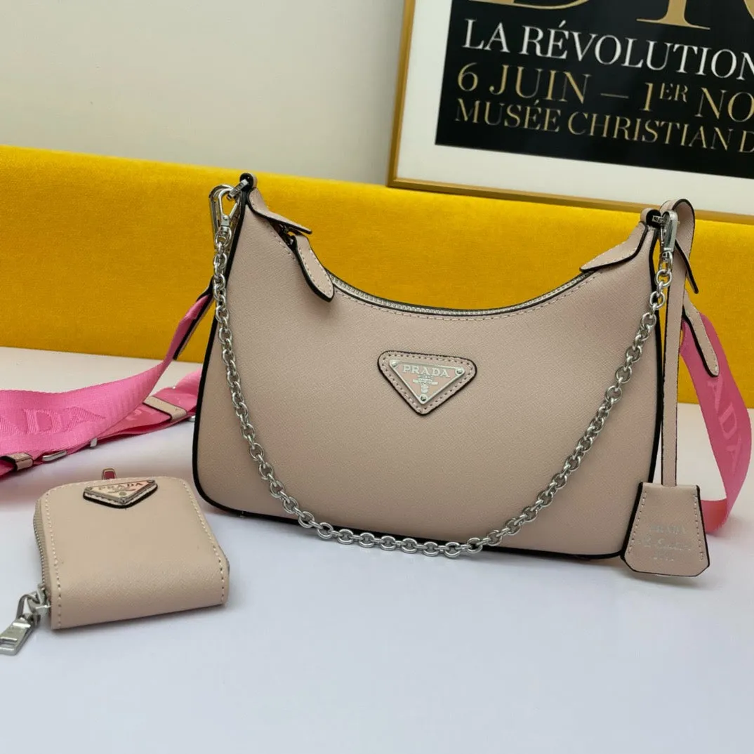 P Re-edition 2005 Saffiano Leather Bag