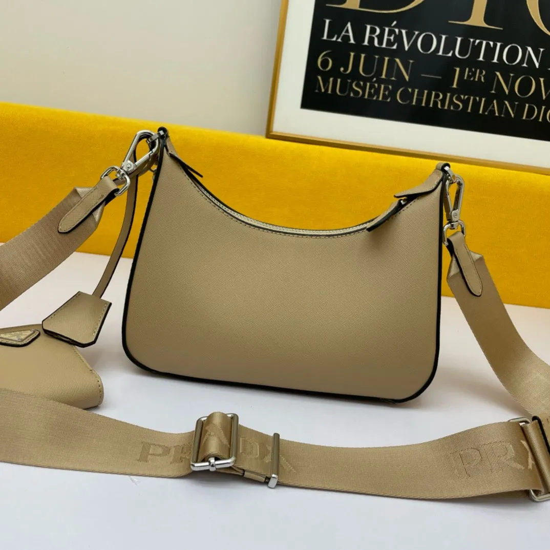 P Re-edition 2005 Saffiano Leather Bag