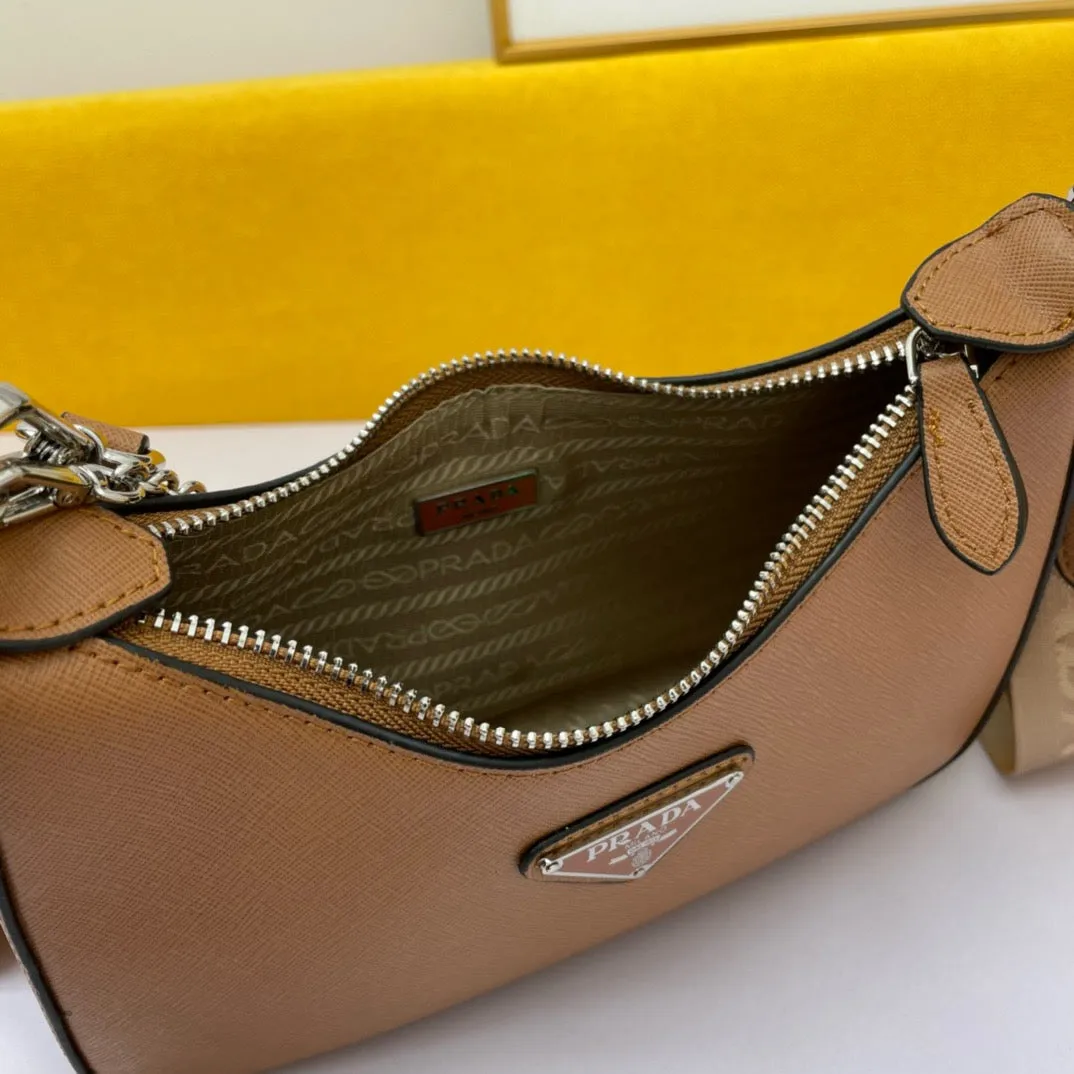 P Re-edition 2005 Saffiano Leather Bag