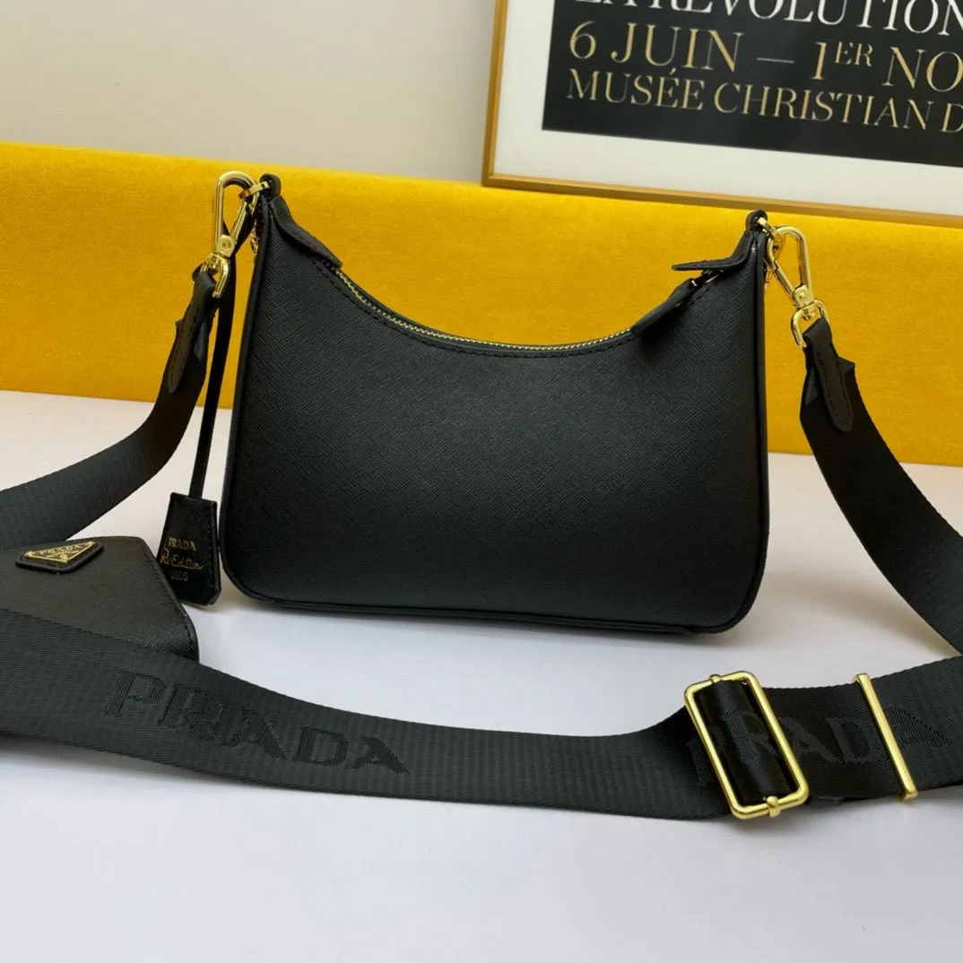 P Re-edition 2005 Saffiano Leather Bag