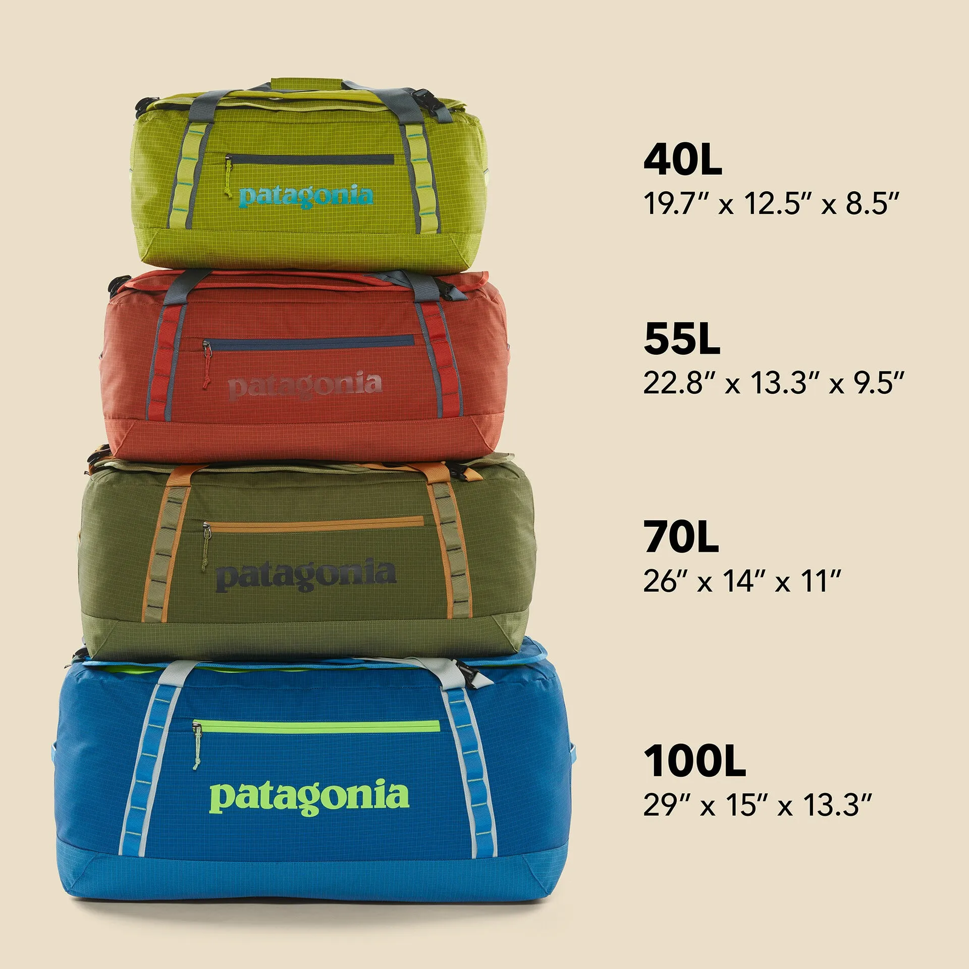 Patagonia Black Hole Duffel Bag - 70L