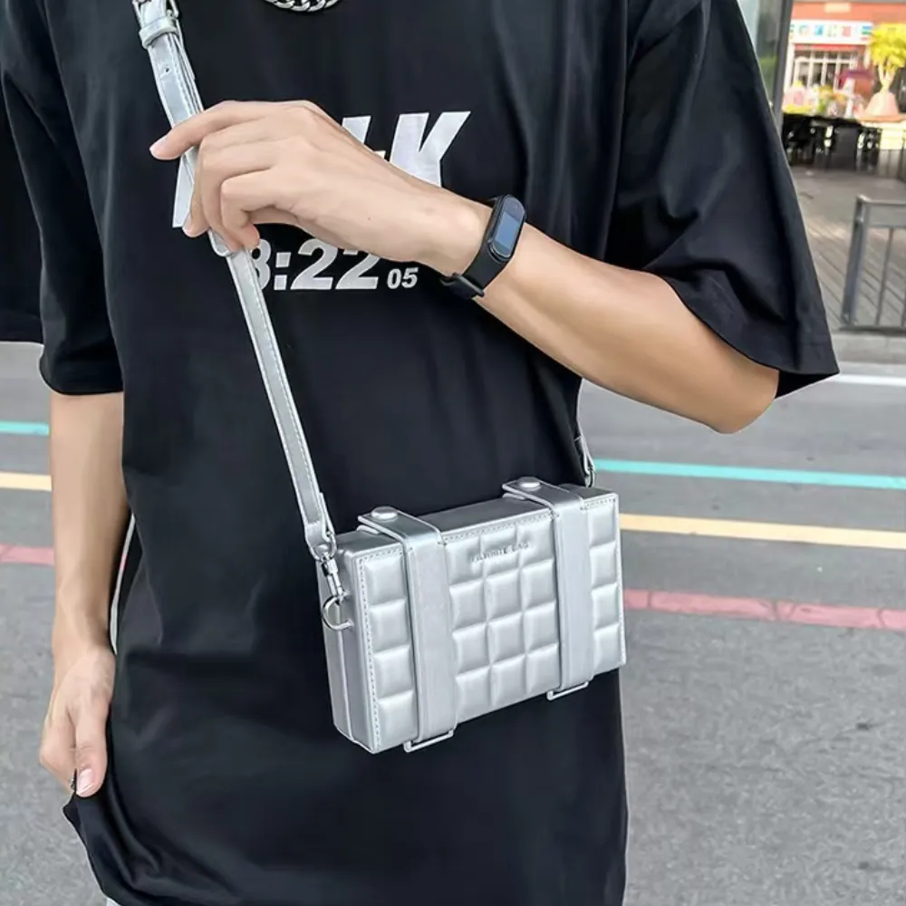 Plaid Sling Bag