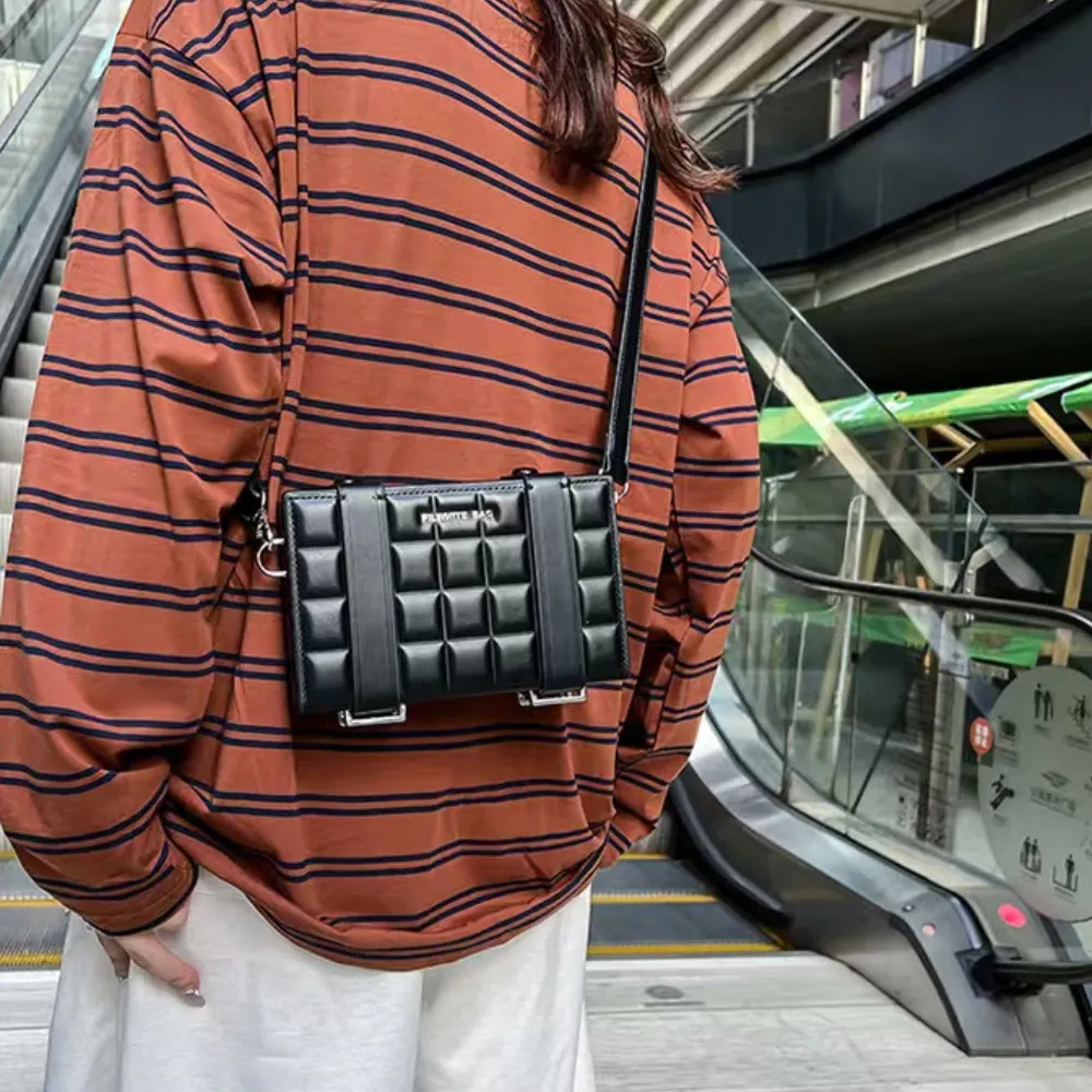 Plaid Sling Bag