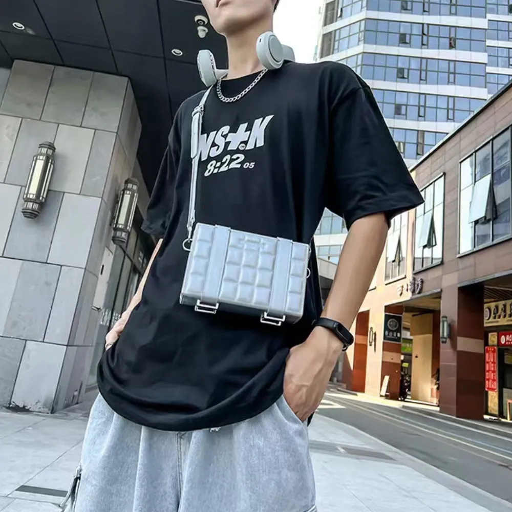 Plaid Sling Bag