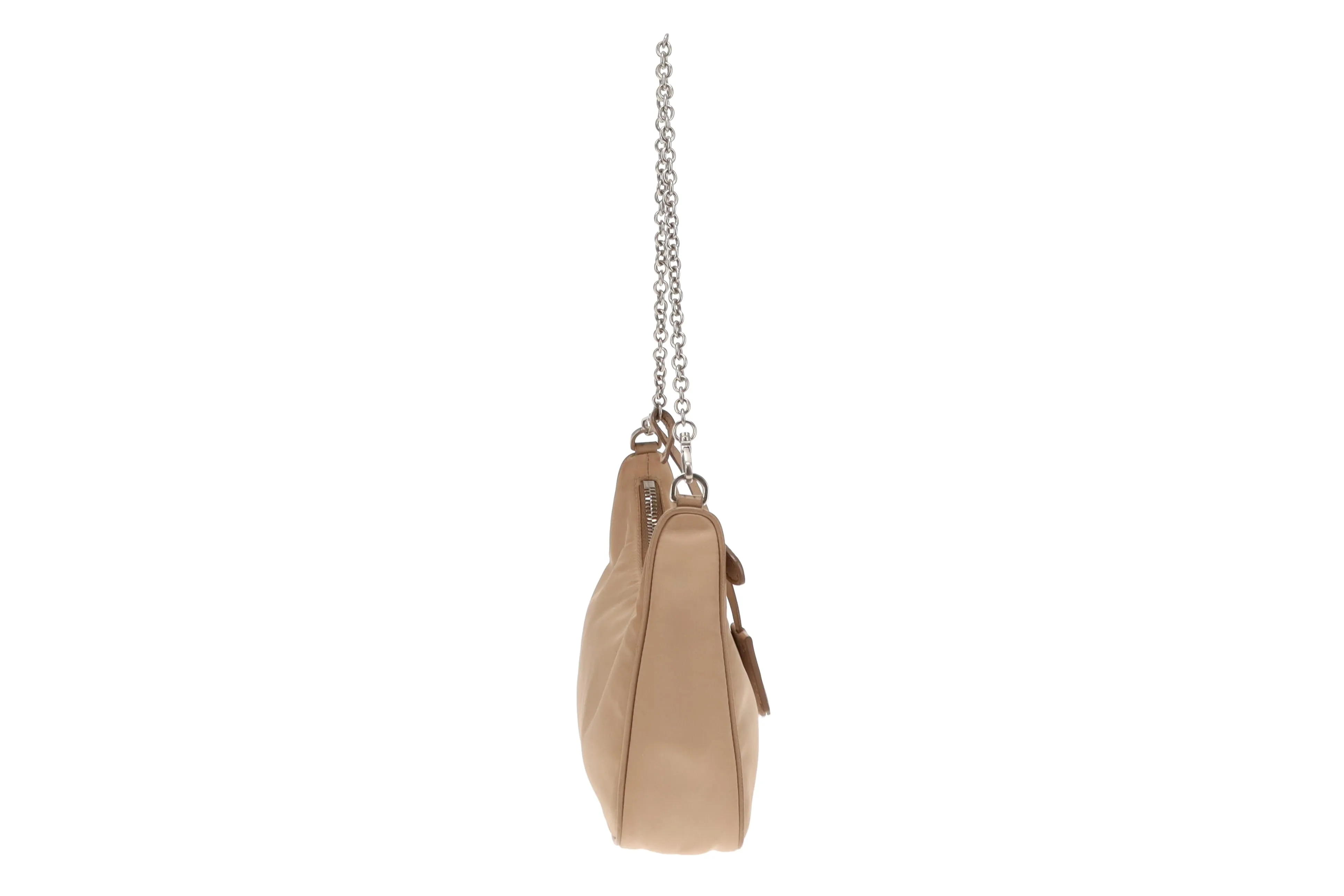 Prada Beige Nylon Re-Edition 2005 Crossbody Bag